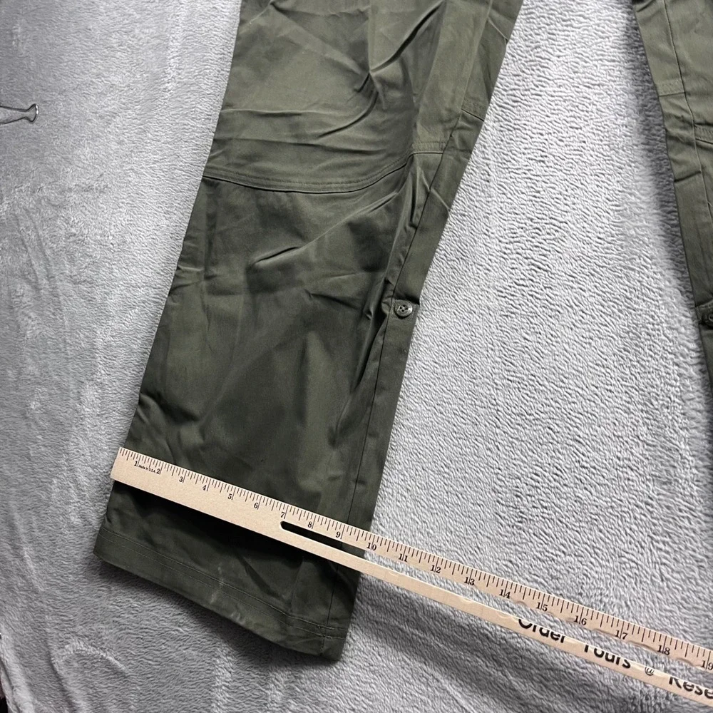 Boy Scouts of America BSA Ladies Uniform Pants 20W Olive Green Cargo Roll Up New